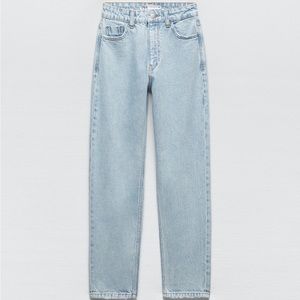 Zara high waisted mom fit jeans size 2